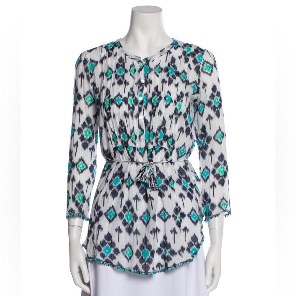 Calypso cotton blouse Size XS